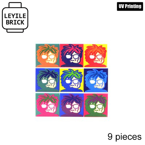 Tile 2x2 1set (9 pieces) -printing 94